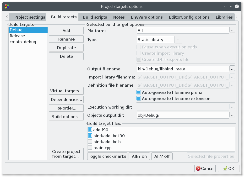 Bindto User Guide Cbfortran